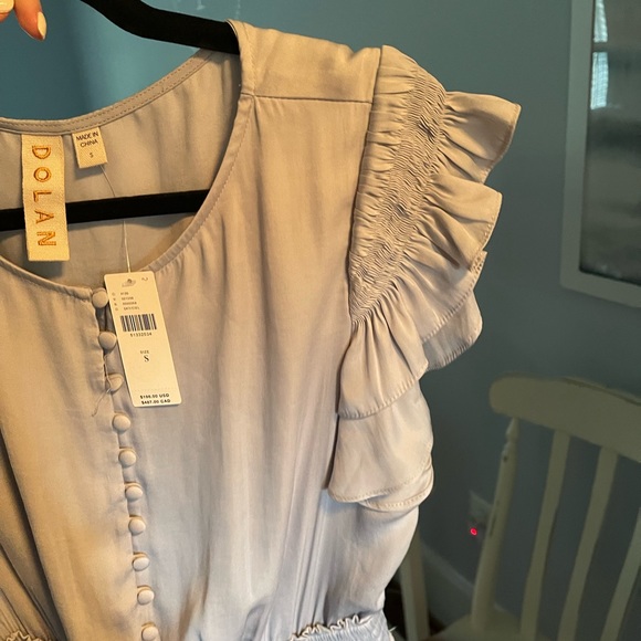 Dolan by Anthropology - Gray Flowy Dress - Picture 7 of 7